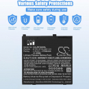 Replacement Battery for Zebra ET55 8-Inch / AMME4606 5700 mAh Li-Polymer 3.8 V (Cameron Sino)