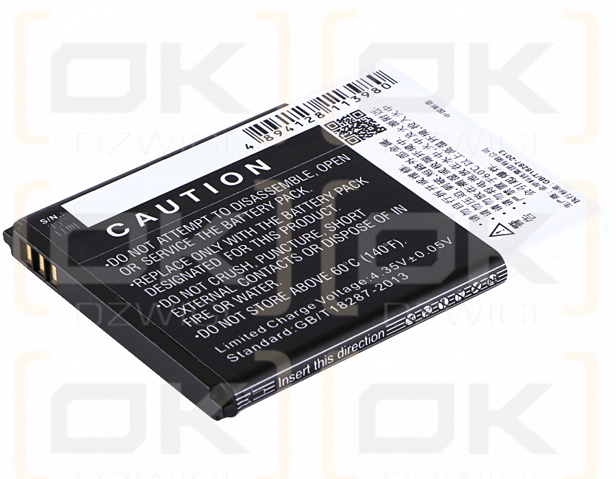 ZTE Blade A430 / Li3822T43P3h675053 2300mAh Li-ion 3.8V (Cameron Sino)