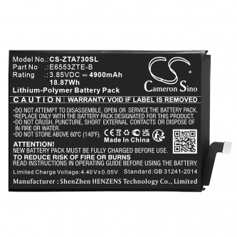 ZTE Blade A73 4G / E6553ZTE-B 4900 mAh Li-Polymer 3,85 V (Cameron Sino)