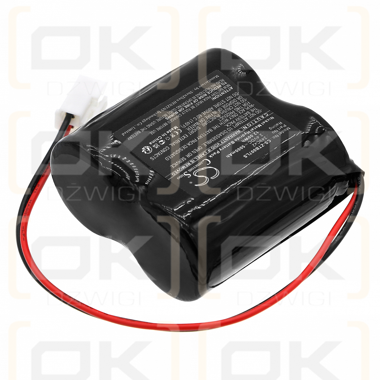 Zumtobel 9008709501379/249Cx2 5000mAh Ni-MH 2,4V (Cameron Sino)