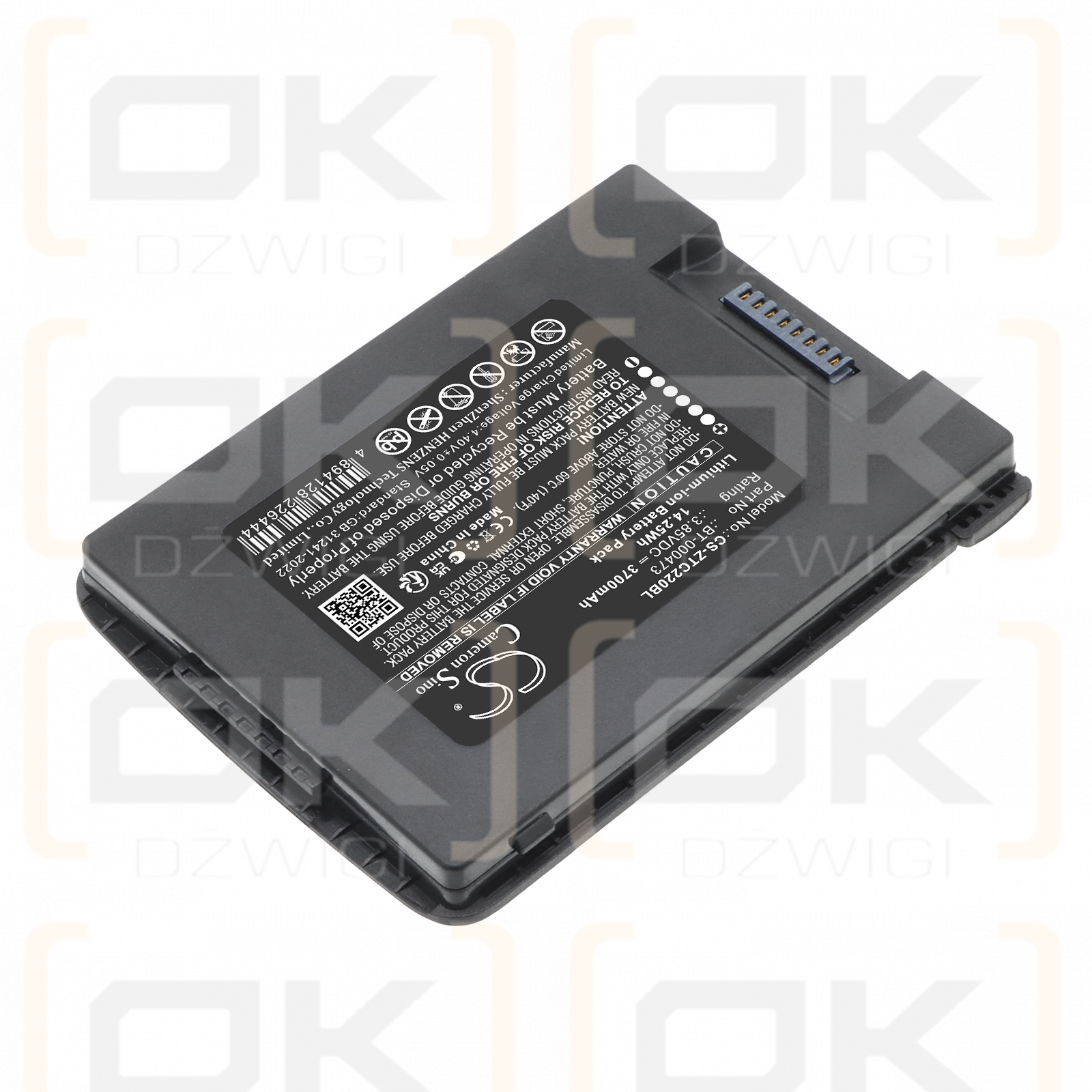 Bateria zamienna do Zebra  TC27 / BT-000473 3700 mAh Li-ion 3.85 V (Cameron Sino)