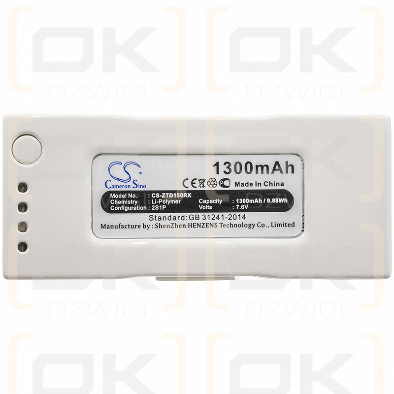 Zerotech D150 1300mAh Li-Polymer 7.6V (Cameron Sino)