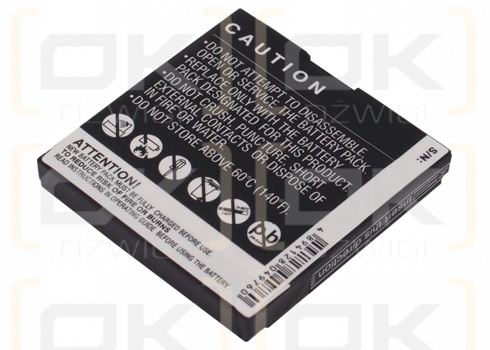 T-Mobile / Li3706T42P3h383857 700 mAh Li-ion 3.7 V (Cameron Sino)