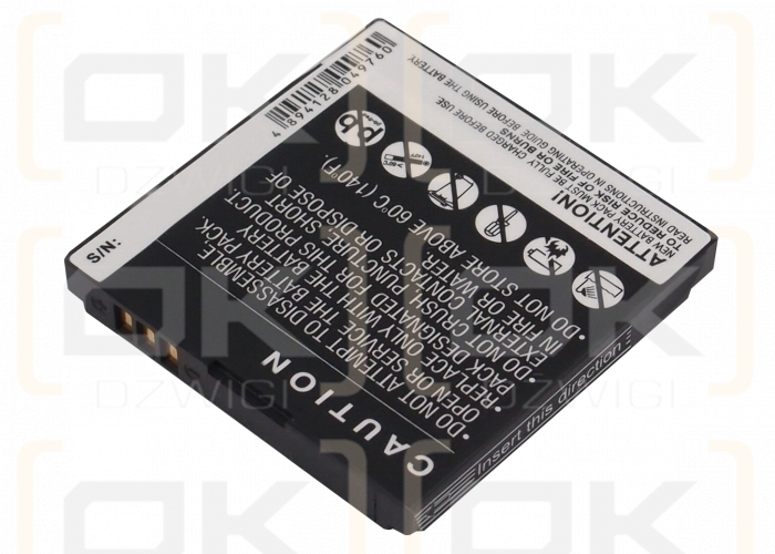 T-Mobile / Li3706T42P3h383857 700 mAh Li-ion 3.7 V (Cameron Sino)