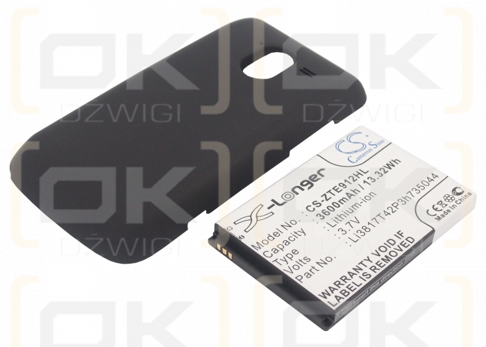 ZTE Avid 4G / Li3817T42P3h735044 3600 mAh Li-Ion 3,7 V (Cameron Sino)