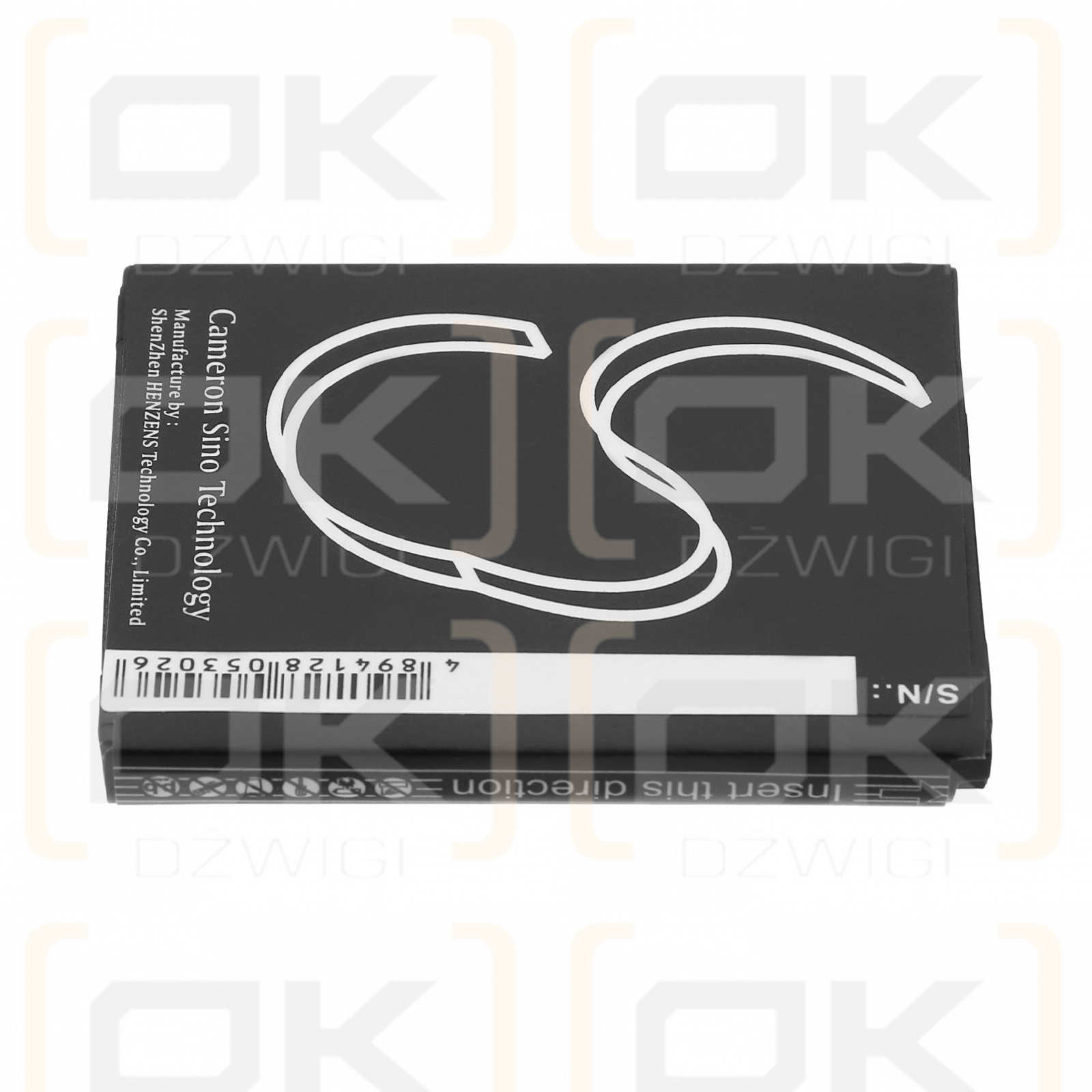 T-Mobile Vairy Touch II / Li3709T42P3h463657 800 mAh Li-Ion 3,7 V (Cameron Sino)