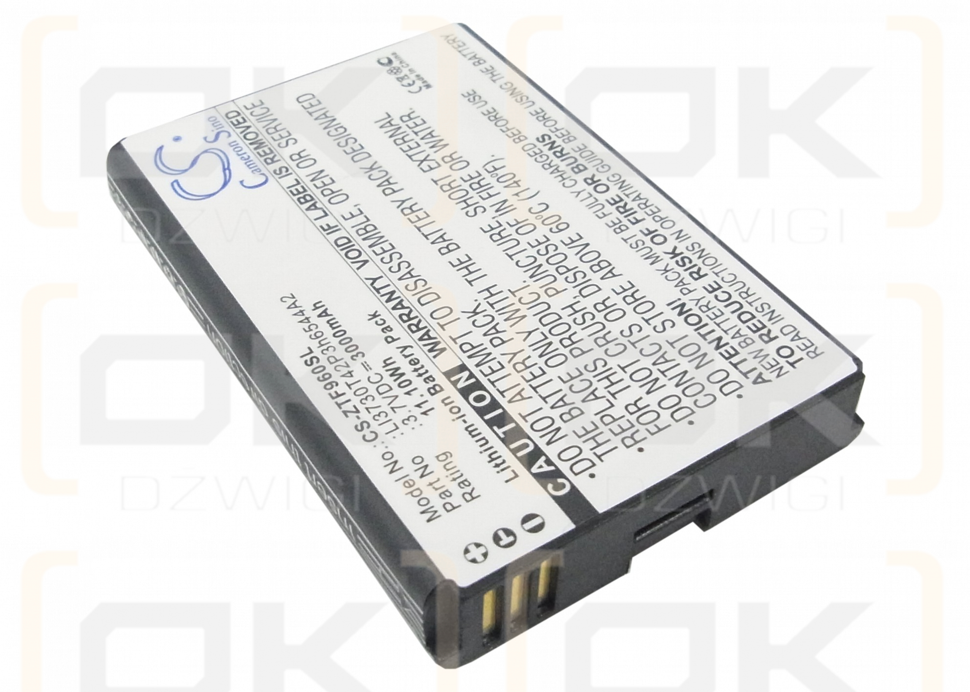 T-Mobile Sonic 2.0 4G LTE / LI3730T42P3h6544A2 3000mAh Li-ion 3.7V (Cameron Sino)