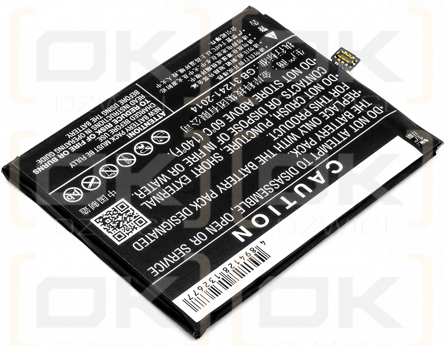 Nubia NX575J / Li3950T44P6h856751 4900mAh Li-Polímero 3.85V (Cameron Sino)