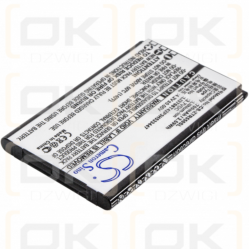 ZTE R550 / LI3708T42P3H533447 700 mAh Li-Ion 3,7 V (Cameron Sino)