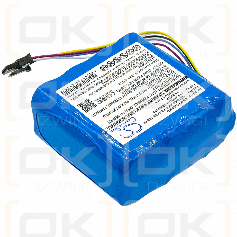 Zimmer ATS-2200/62240000600 5200mAh Li-ion 14.4V (Cameron Sino)