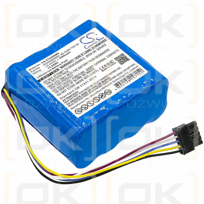 Zimmer ATS-2200/62240000600 5200mAh Li-ion 14.4V (Cameron Sino)