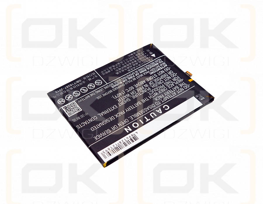 ZTE Blade X7 / Li3822T43P3h786032 2200mAh Li-Polymer 3.8V (Cameron Sino)