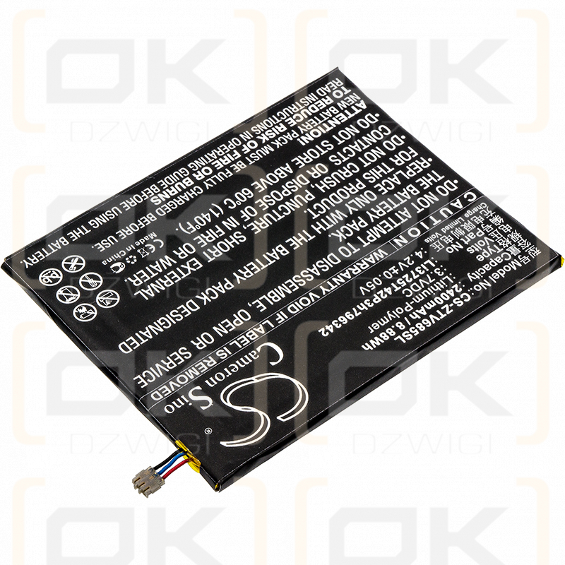 ZTE V685 / Li3725T42P3h796342 2400 mAh Li-Polymer 3,7 V (Cameron Sino)