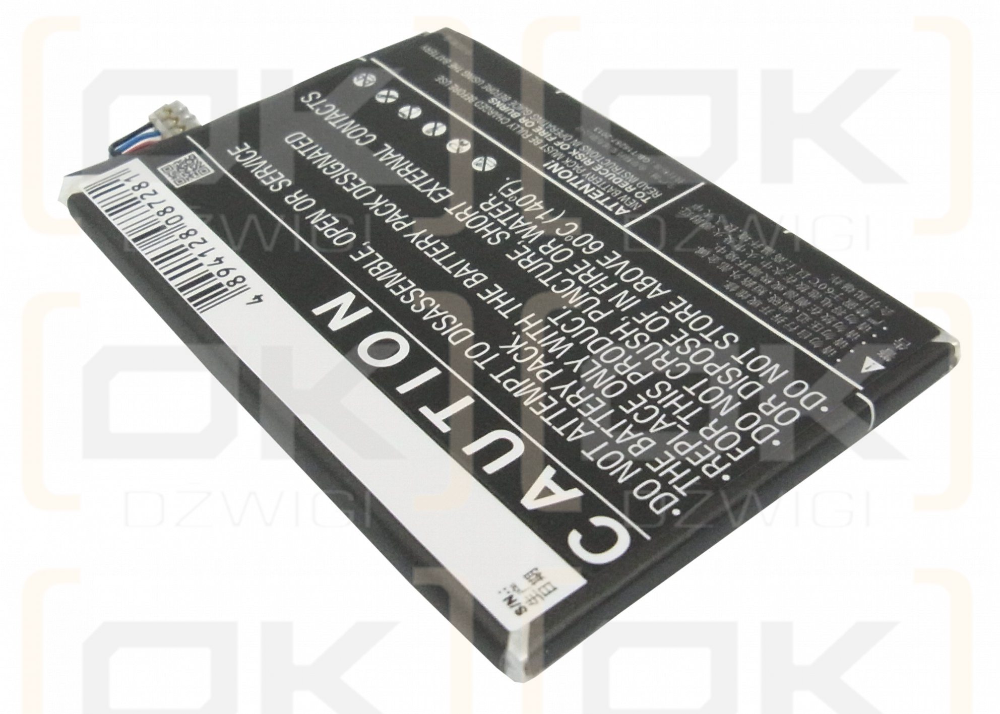 ZTE NTZEZ753G3P5P / Li3817T43P3h724940 1750 mAh 6,65 Wh Li-Polymer 3,8 V (Cameron Sino)