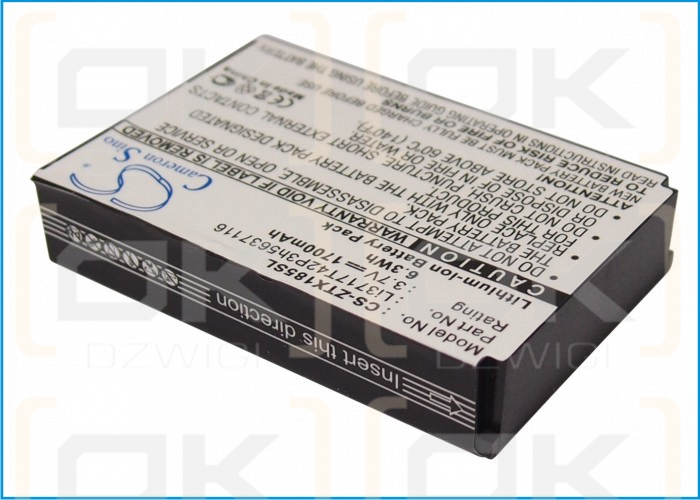 Telstra X185 / Li3717T42P3h5637116 1700mAh Li-ion 3.7V (Cameron Sino)