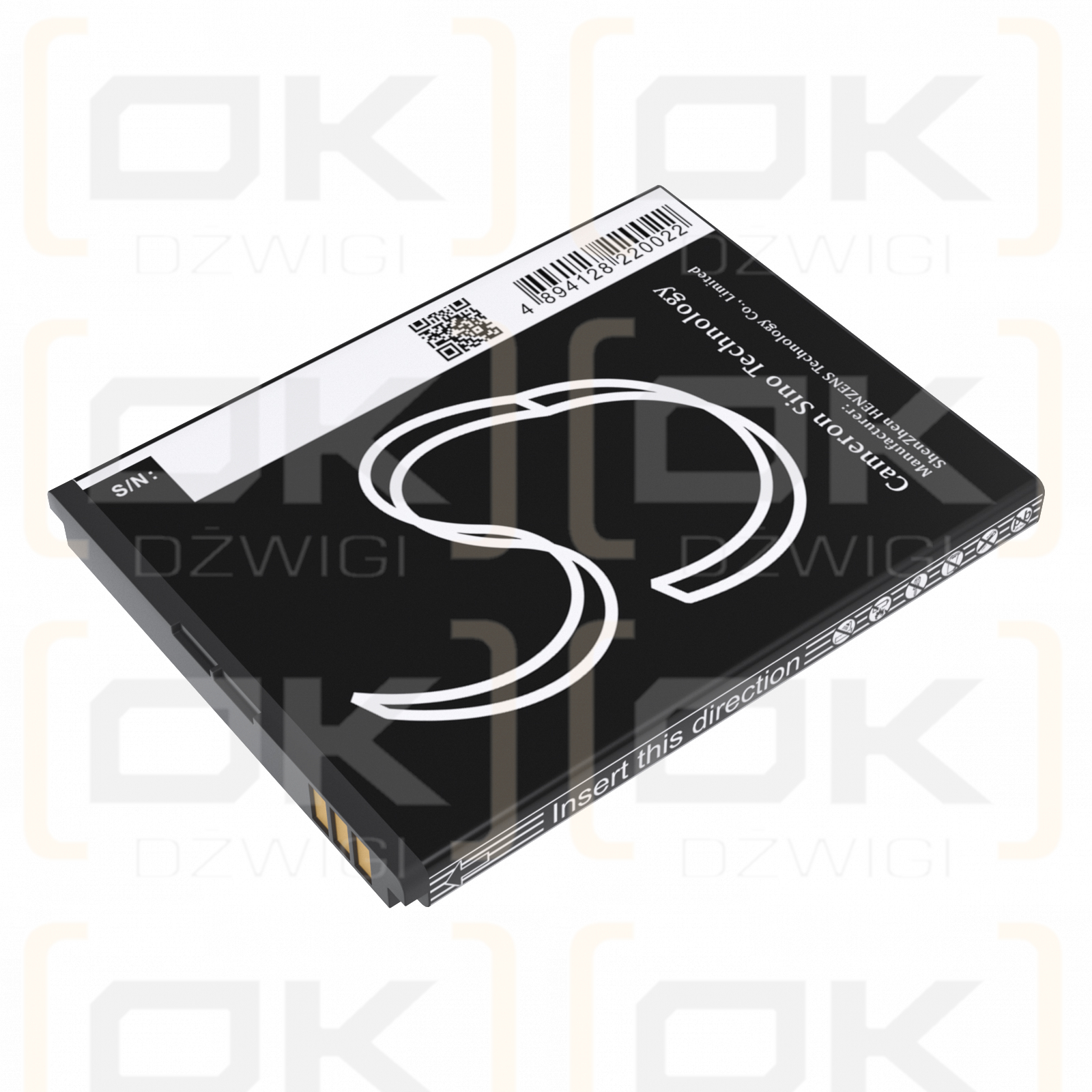 ZTE 353VL / Li3716T42P3h594650 1500mAh Li-Polymer 3.8V (Cameron Sino)