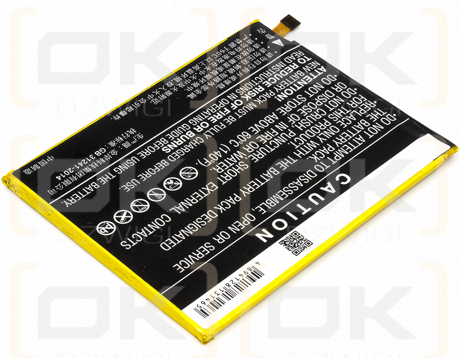 ZTE Z982 / Li3940T44P8h937238 4050mAh Li-Polímero 3.85V (Cameron Sino)