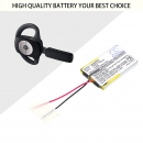 Microsoft LifeChat ZX-6000 / X808059-003 180 mAh Li-Polymer 3,7 V (Cameron Sino)