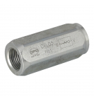 Inline check valve 1/2" BSP 0.5 BAR