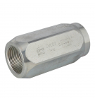 Inline check valve 1.1/2" BSP 0.5 BAR
