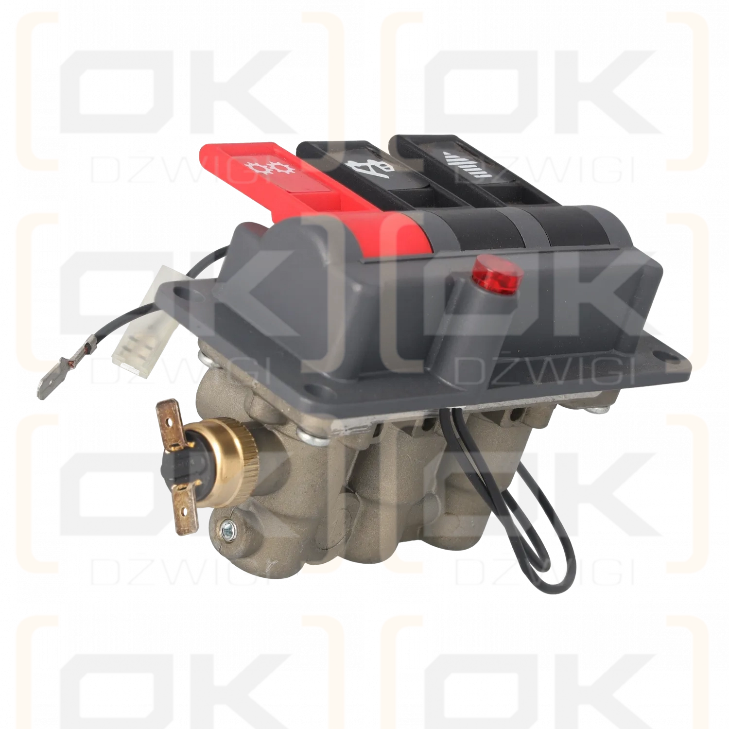 Włącznik pneumatyczny przystawki 3 poz.