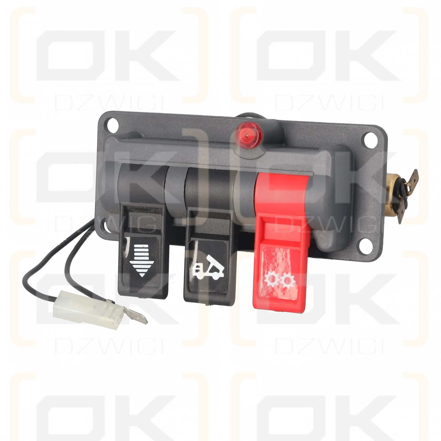 Włącznik pneumatyczny przystawki 3 poz.