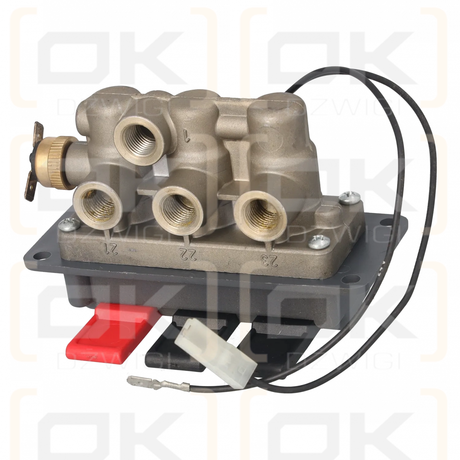 Włącznik pneumatyczny przystawki 3 poz.