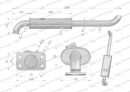 Tłumik T25 INOX WARYŃSKI