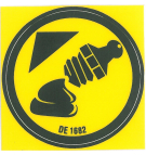 Фасси предупреждающая наклейка