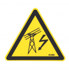 Предупреждающая наклейка Фасси