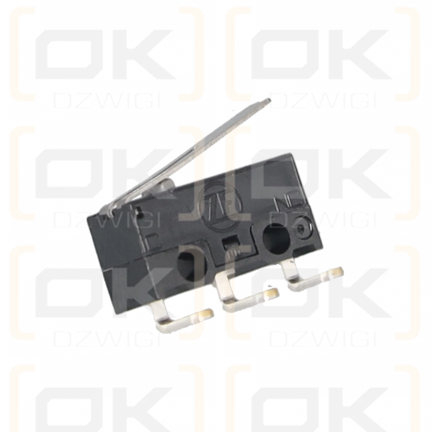 ZF DG13-B3LA Mikroprzełącznik DG13-B3LA 125 V/AC 3 A 1 x wł/(wł) IP40 (przełącznik), IP00 (styki) chwilowy