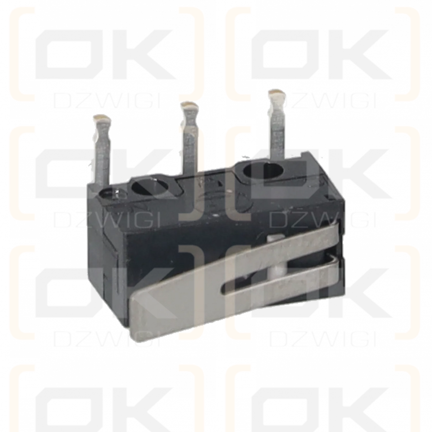 ZF DG13-B3LA Mikroprzełącznik DG13-B3LA 125 V/AC 3 A 1 x wł/(wł) IP40 (przełącznik), IP00 (styki) chwilowy