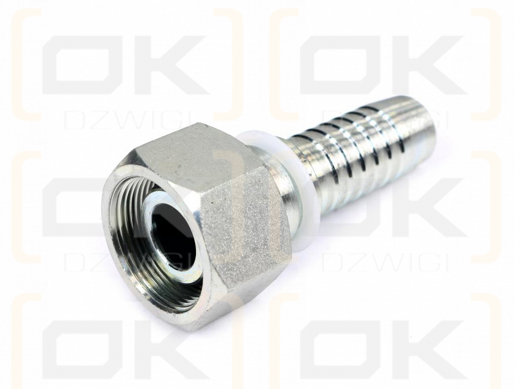 Zakucie hydrauliczne proste DKL DN20-22L M30x1.5