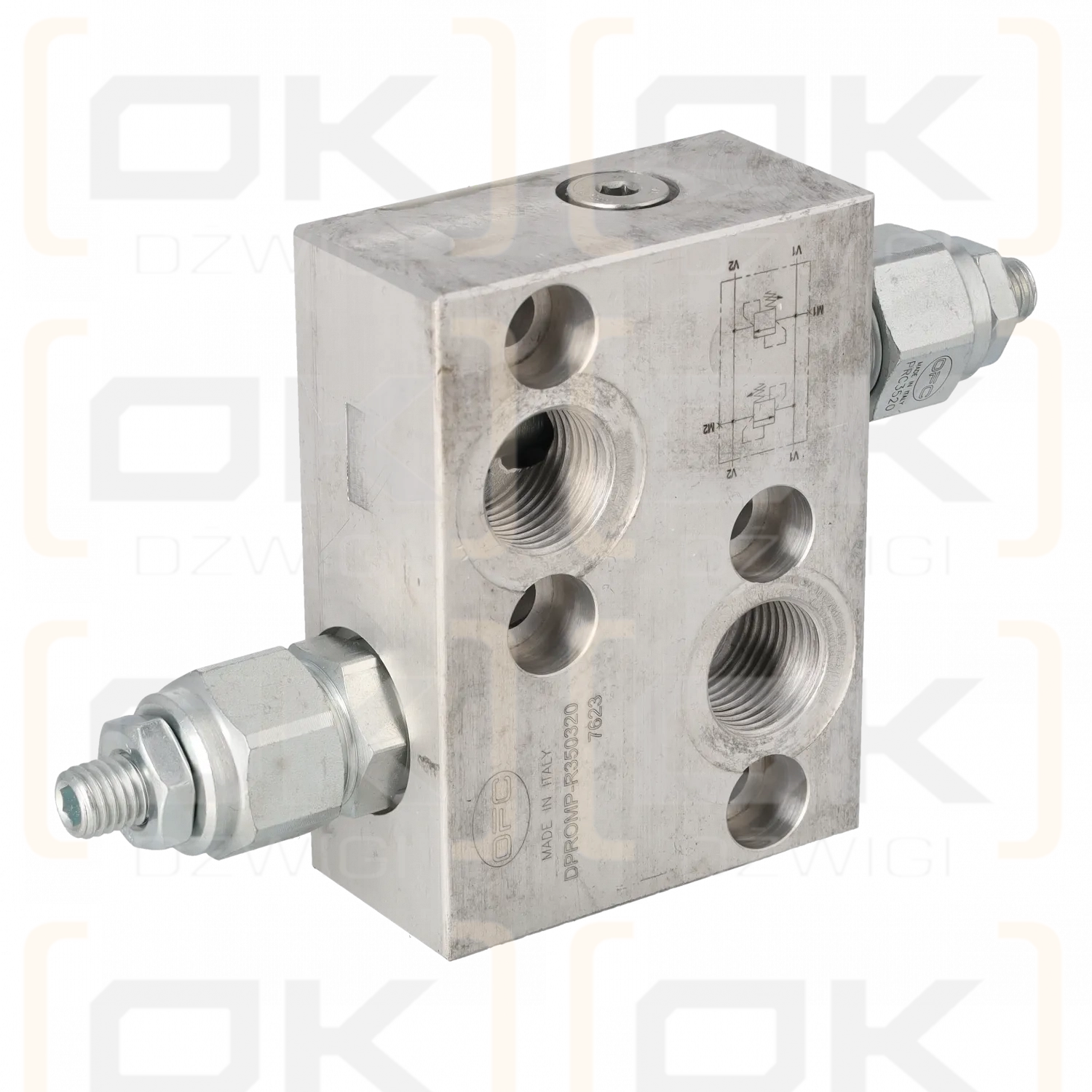 Перепускной клапан Danfoss OMP 40-210 BAR 1/2 "BSP