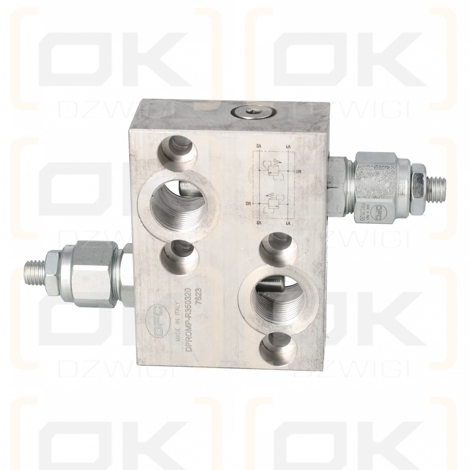 Перепускной клапан Danfoss OMP 40-210 BAR 1/2 "BSP