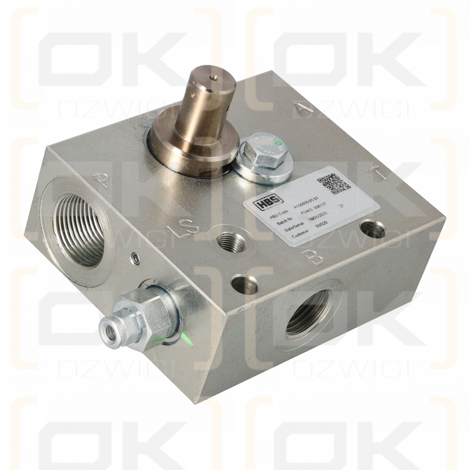 Fassi changeover valve