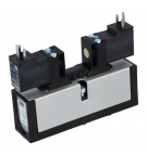 Válvula solenoide Parker ISO 01 - 5/2 DOBLE SOLENOIDE 24 VCC