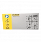 Diagram udźwigu PK 23.001L TEC 3 A