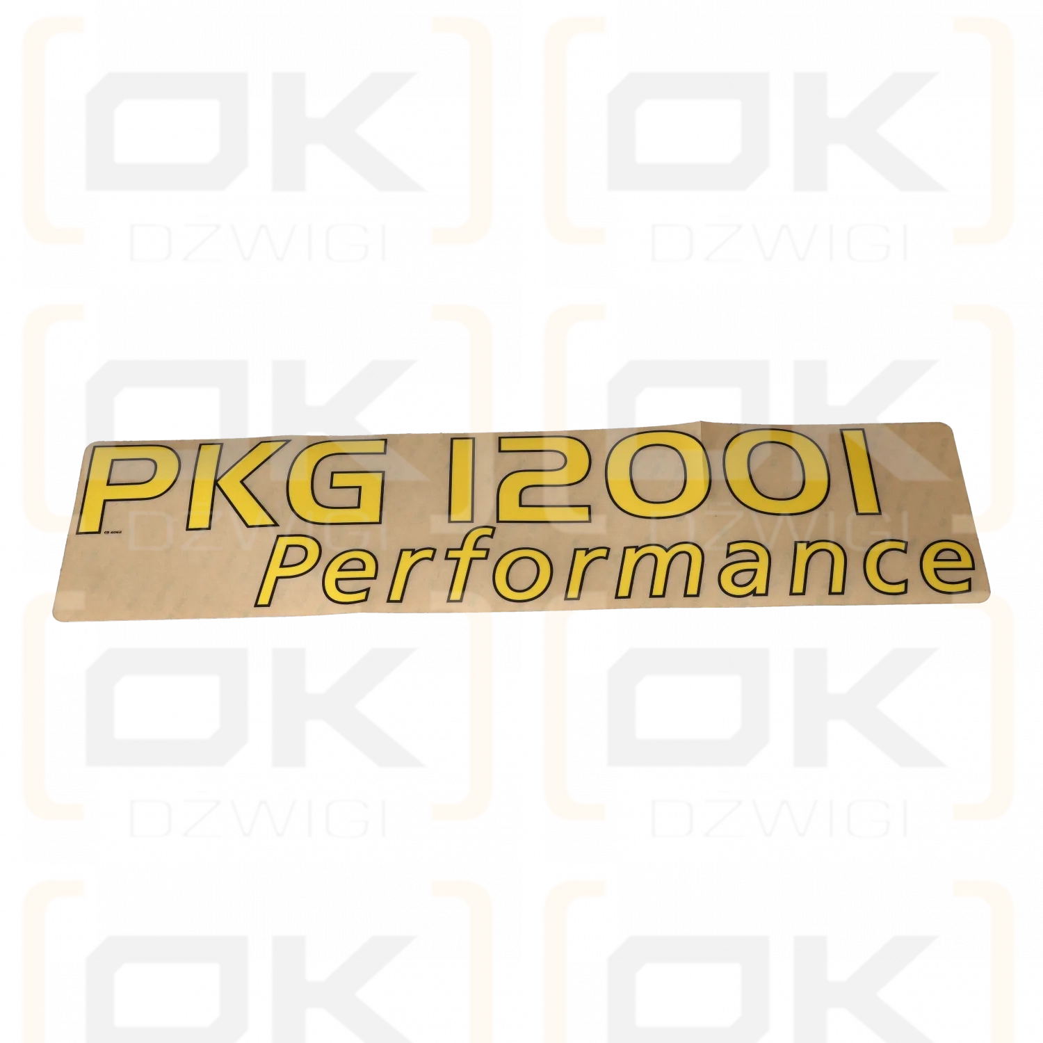Palfinger PKG 12001 Performance-Aufkleber