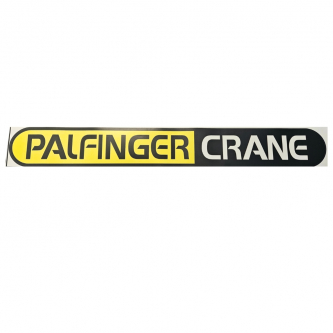 Наклейка Palfinger Crane 920x110 мм