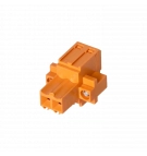 Paltronic 2pin orange plug (screw in) BL3.5