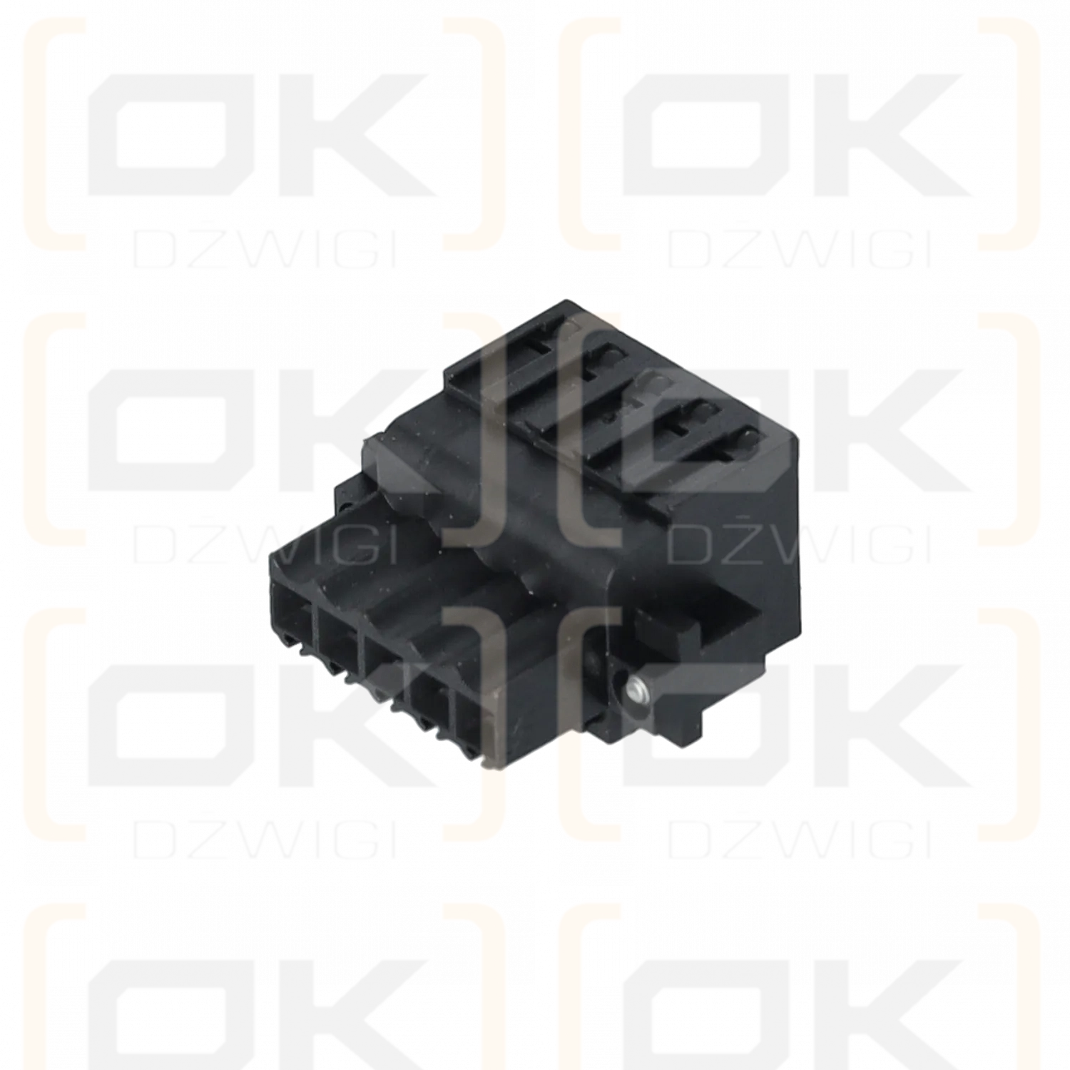 Wtyczka Paltronic 5pin czarna (screw in) BLZF