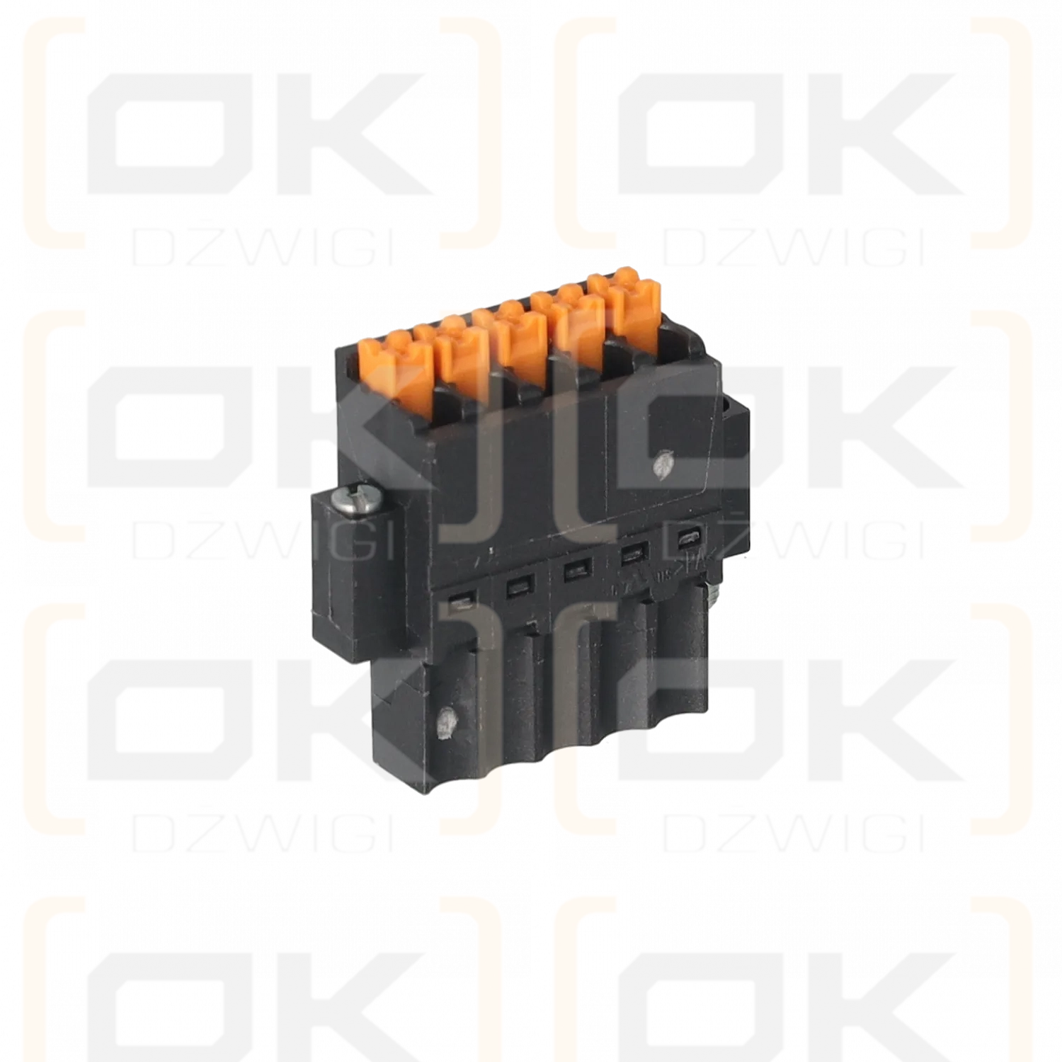 Wtyczka Paltronic 5pin czarna (screw in) BLZF