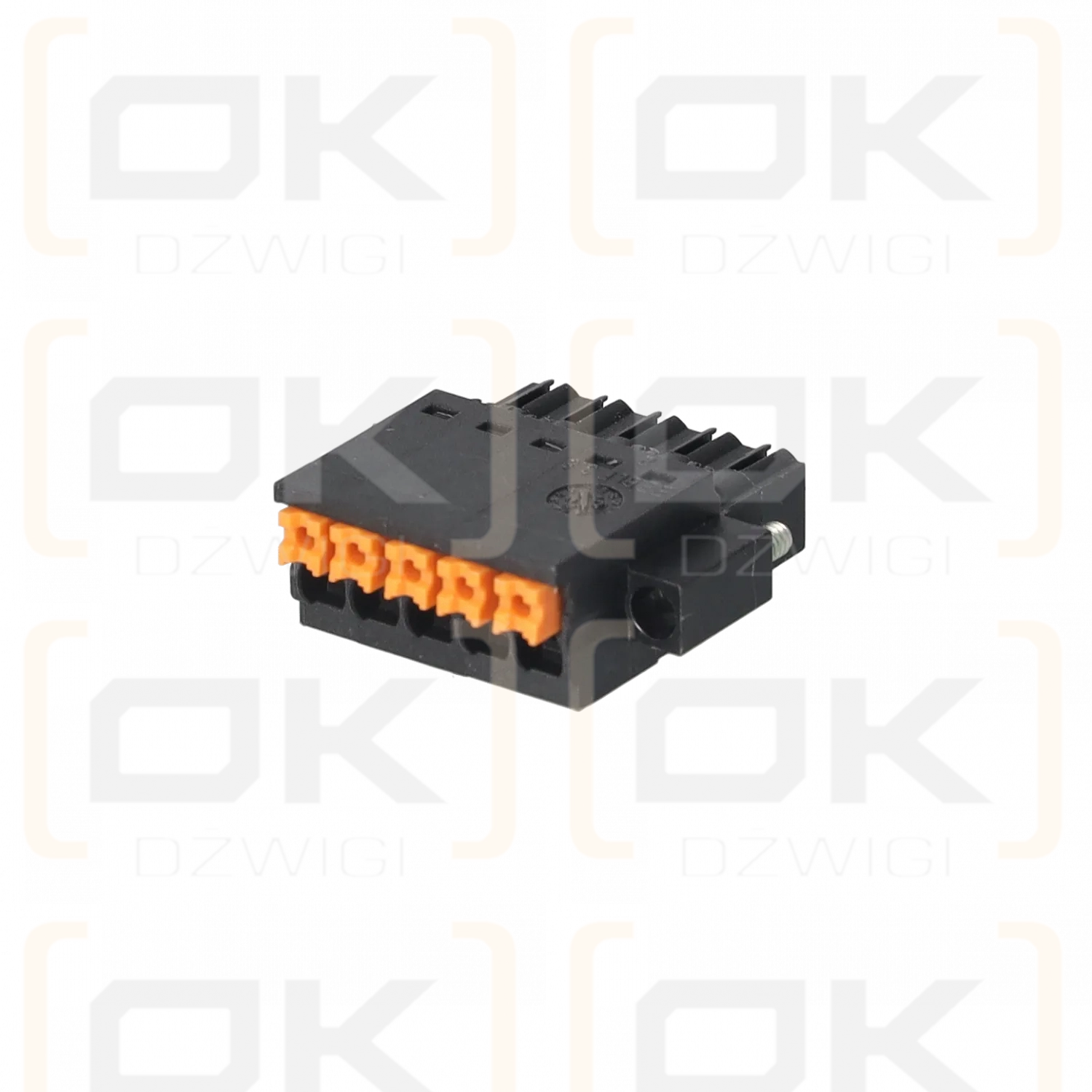 Wtyczka Paltronic 5pin czarna (screw in) BLZF