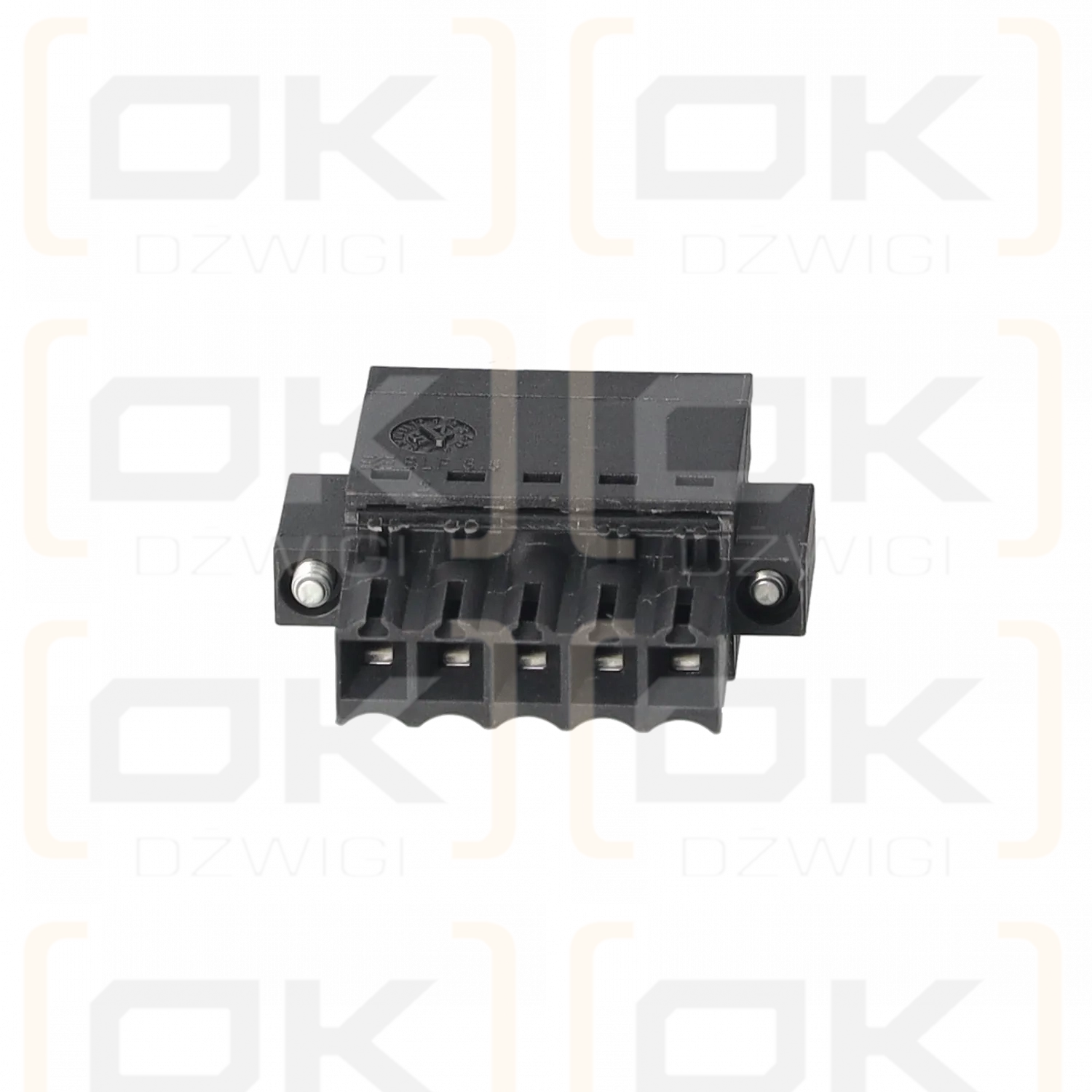 Wtyczka Paltronic 5pin czarna (screw in) BLZF