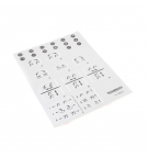 RC400 stickers - cross lever control