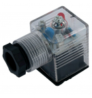 DIN 220V plug with LED