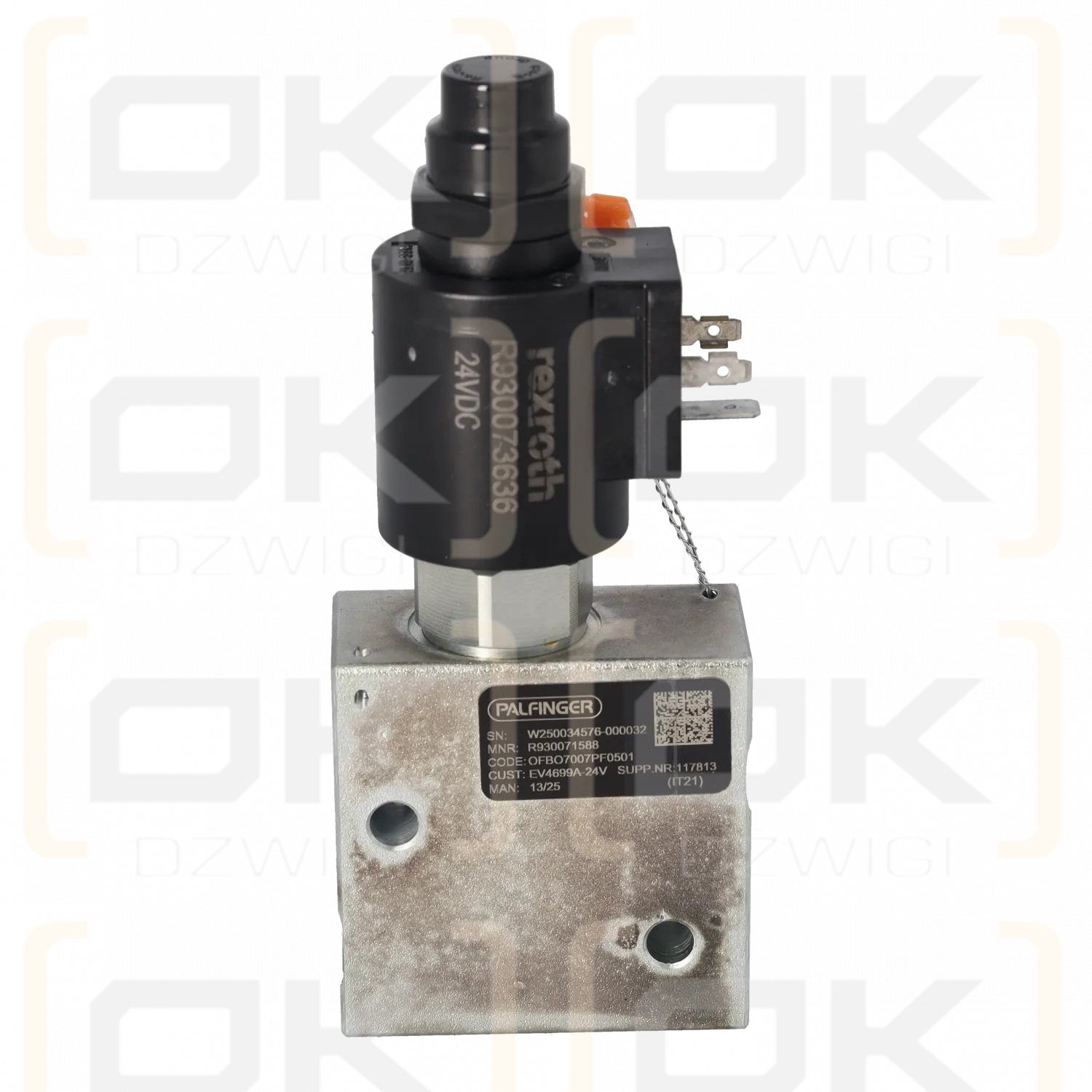 Válvula Palfinger 2/2; 40l/min R930071588