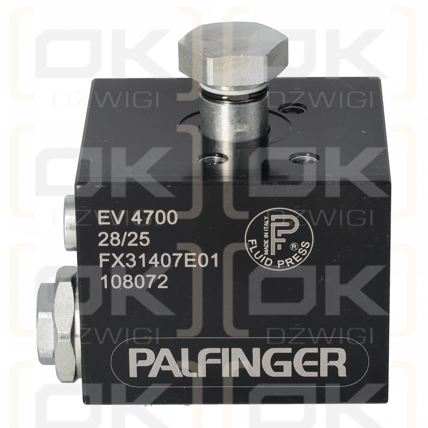 Cerradura de cilindro de soporte Palfinger