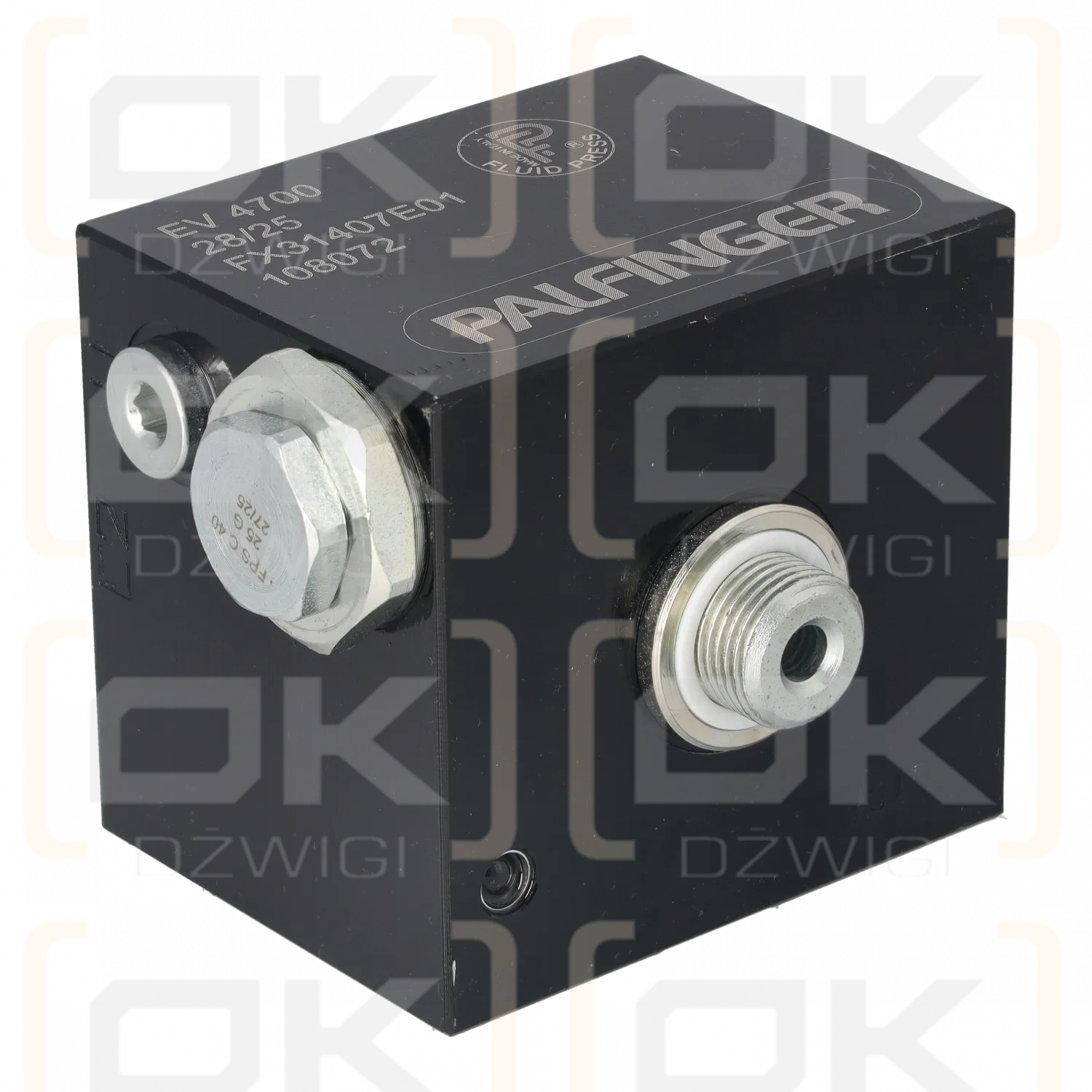 Cerradura de cilindro de soporte Palfinger